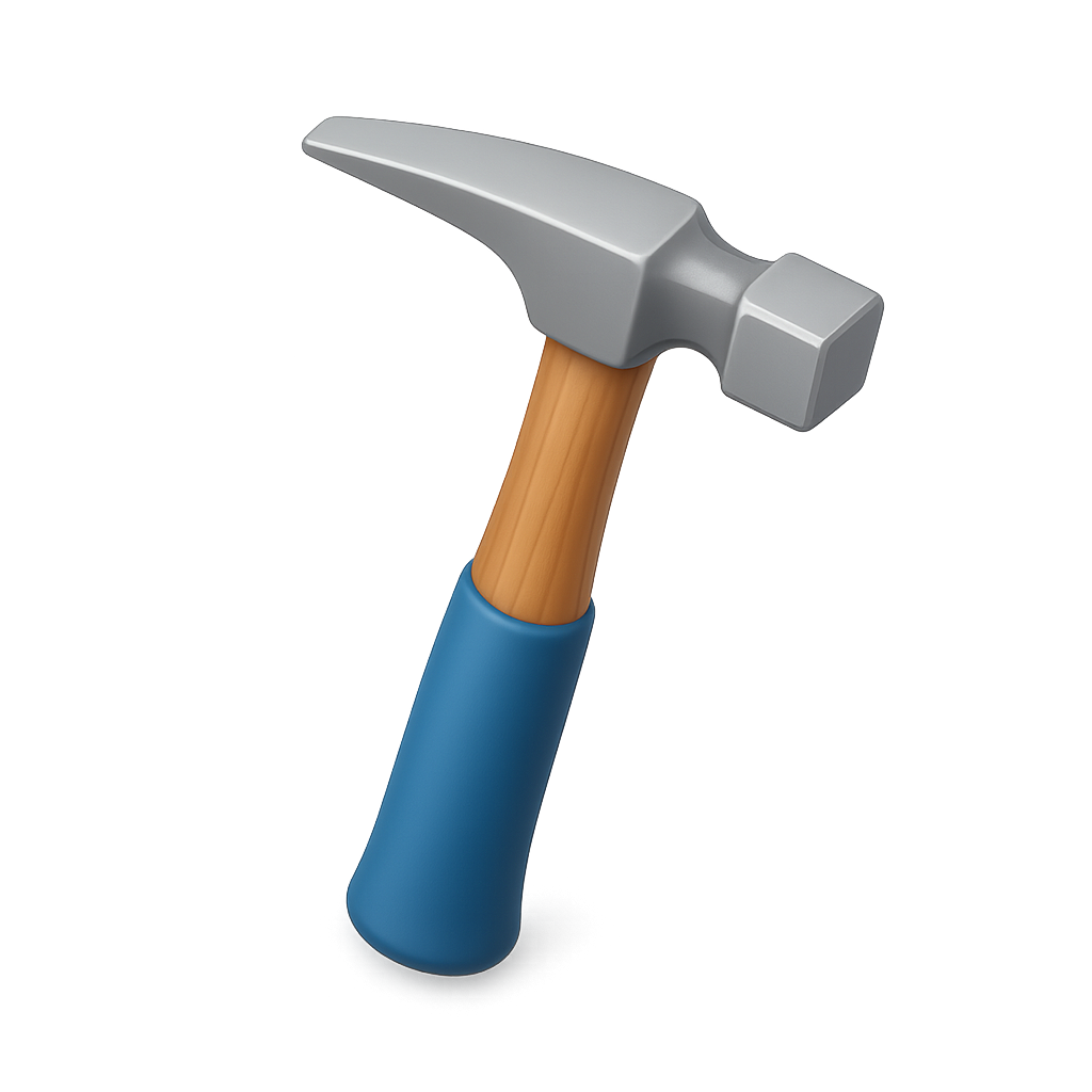 Guide instagram 4 Icône de marteau pour outils