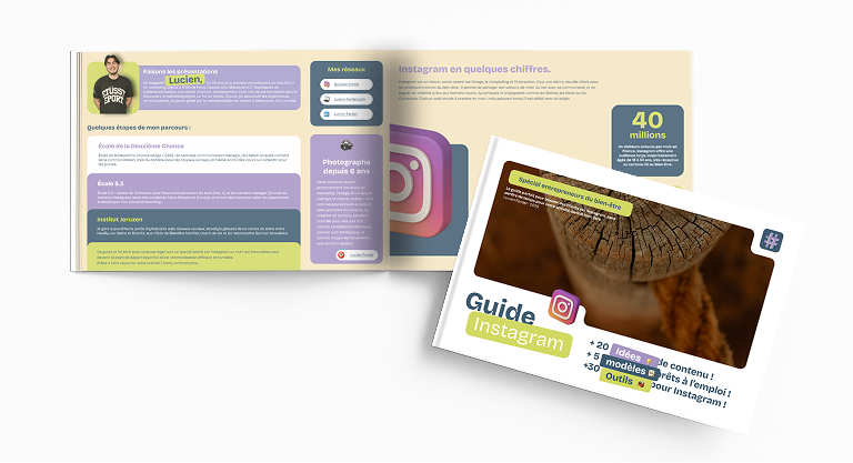 Image E-book Guide instagram par Lucien Fardel en version physique Image E book Guide instagram par Lucien Fardel en version physique 2