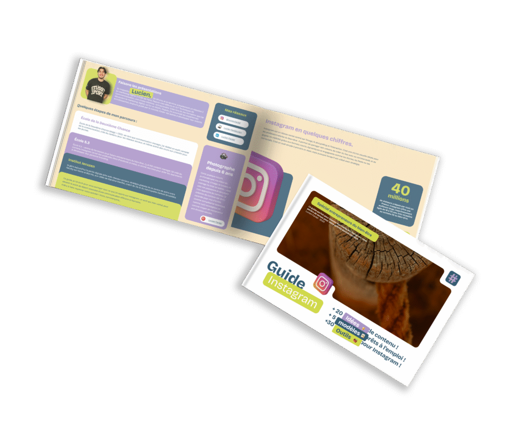 Guide instagram 2 Photo packshot E book Instagram 2